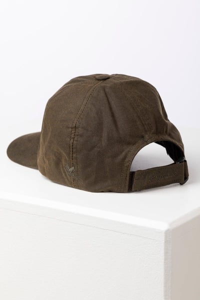 Men's Wax Baseball Cap - Danby - Olive