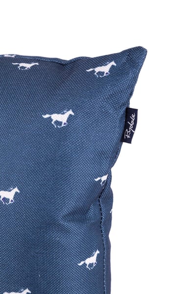 Wistow Medium Galloping Horse Cushion Cover - Horse Navy II