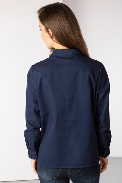 Ladies Quarter Zip Deck Shirt - Kirby
