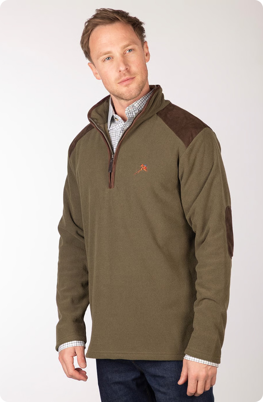 Men's Knitted Fleece Jumper