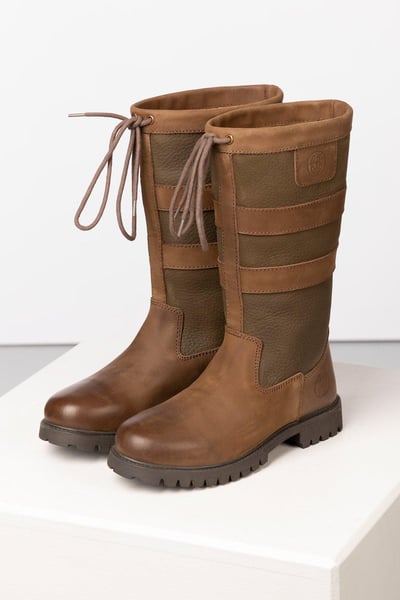 Ladies Mid-Calf Boots - Tullymore - Oak