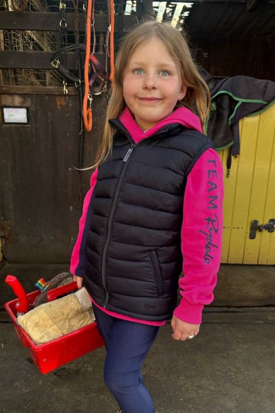 Kid's Padded Gilet - Runswick Bay - Black