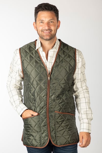 Chaleco acolchado de hombre - Settle - Aceituna