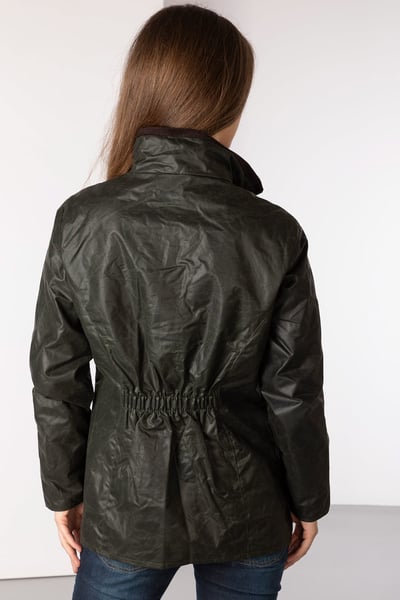 Ladies Wax Jacket - Wrelton - Olive