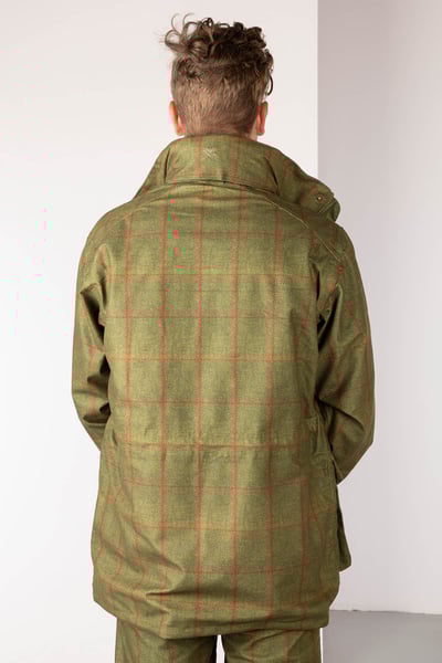 Men's Tweed Print Shooting Jacket - Danby - Scampston Tweed