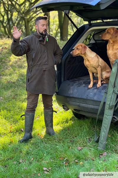 Men's Long Performance Shooting Smock - Danby - Olive