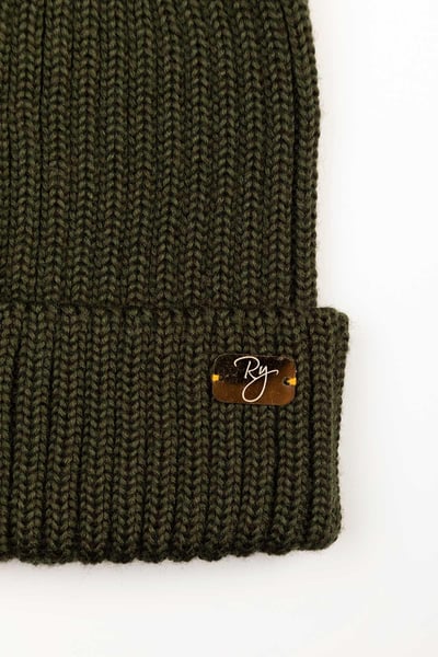 Ladies Beanie Hat - Bella - Olive