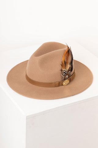 Fedora Hat with Feather