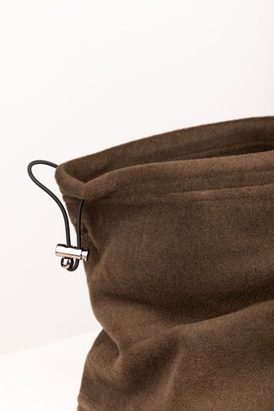 Ladies Fleece Neck Gaiter - Huggate - Bark