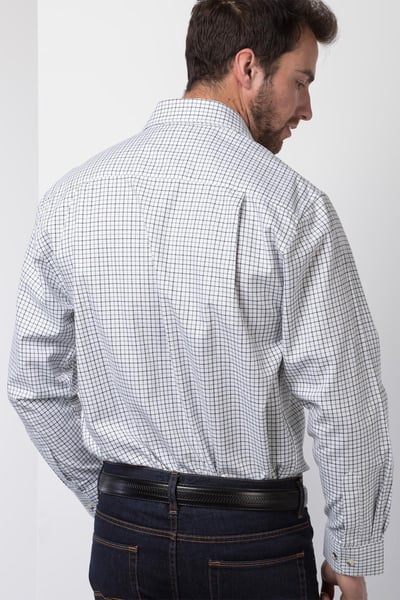 Men's Country Check Shirt - Garton - Garton Green