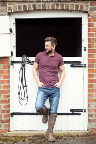 Men's Plain Polo Shirt