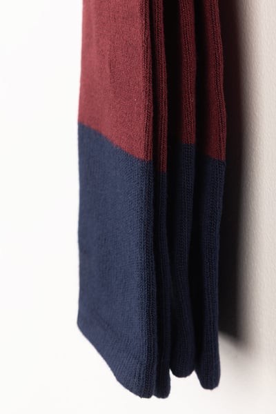 Calcetines altos para mujer - Helmsley - borgoña