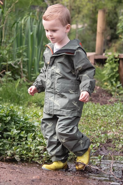 Toddler Splash Jacket - Pheasant Print