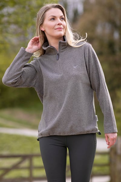 Ladies Kelk Overhead Pheasant Fleece - Beige