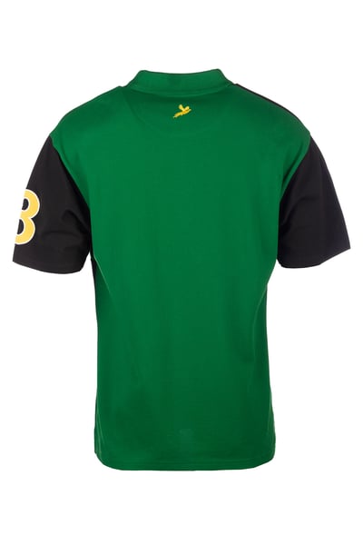 Herren-Poloshirt – Ganton II - Grün/Schwarz