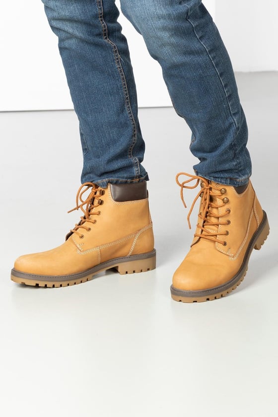 Mens stylish hot sale work boots