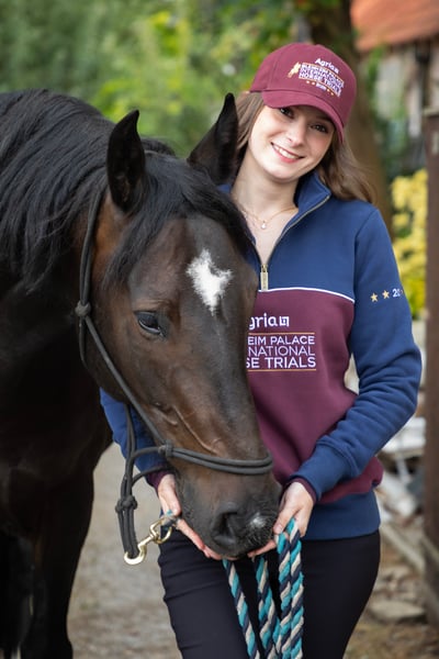 Ladies Sweatshirt - Official Blenheim Edition - Navy/Wine