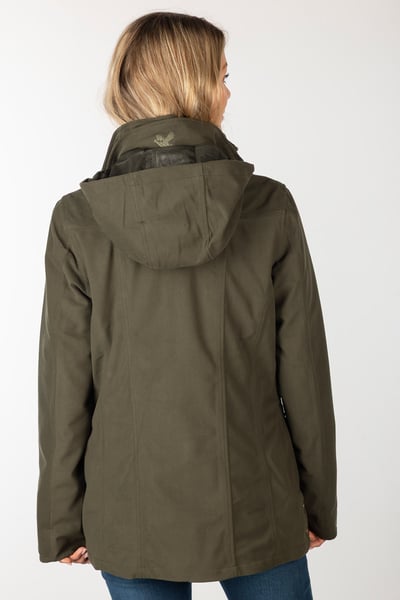 Chaqueta de campo para mujer - Lady Gembling - Oliva oscuro