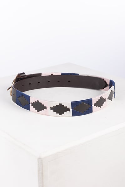 Polo Belts - Askwith - Denim/White/Sorbet