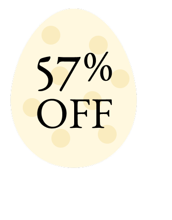 57% OFF BADGE