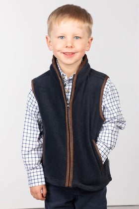 Kid's Mini Fleece Waistcoat - Huggate