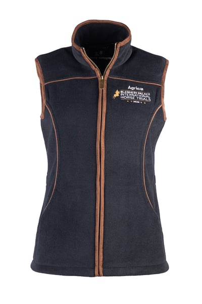 Ladies Fleece Waistcoat - Official Blenheim Edition - Navy