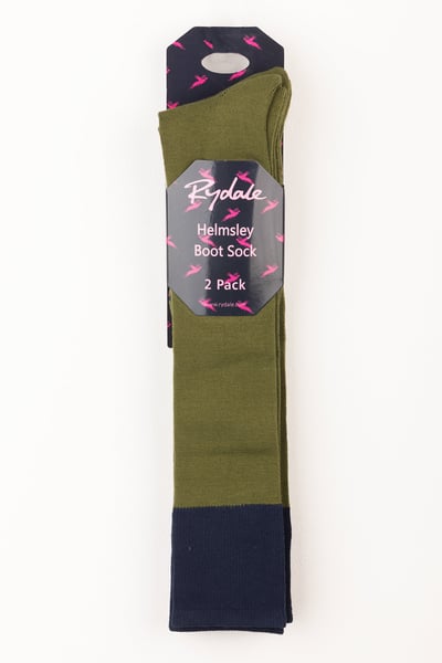 Hohe Stiefelsocken für Damen – Helmsley - Khaki