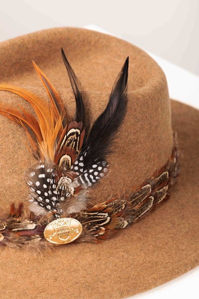 Damen Wollfilzhut - Helmsley - Bräunen