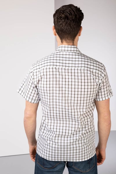 Men's Short Sleeved Shirts - Ebberston Olive