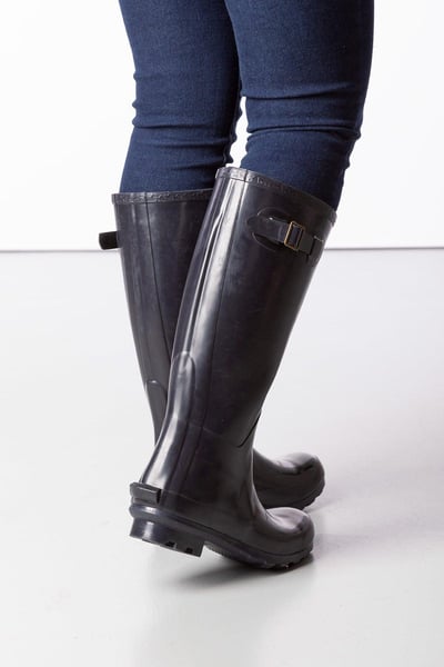 Ladies Wellingtons - Ripon III - Dark Grey