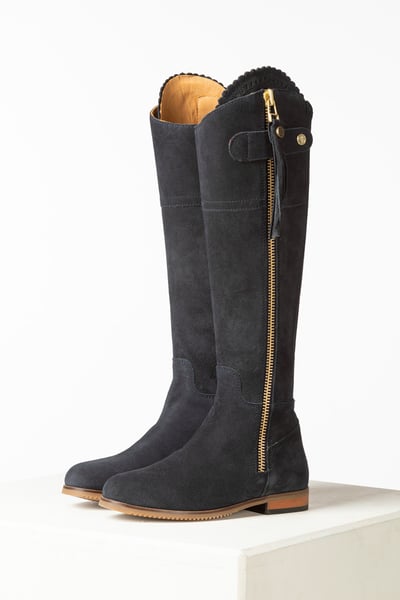 Ladies Tall Country Boots - Helmsley - Navy