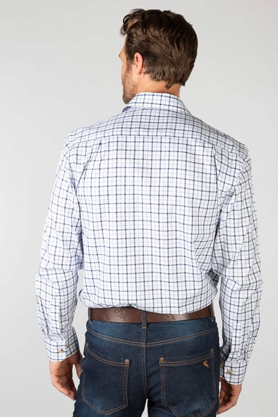 Chemises à carreaux pour homme - Richmond - Richmond Fine Bleu/marine