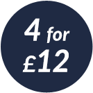 4 for £12