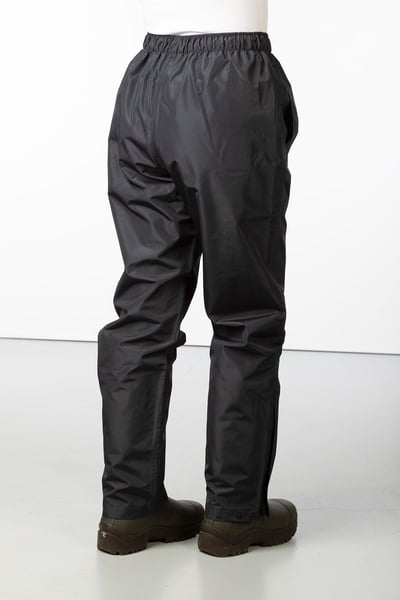 Ladies Waterproof Overtrousers - Dark Grey
