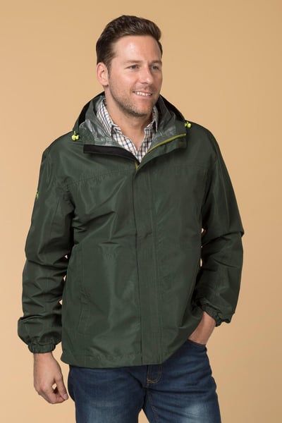 Chaqueta de hombre en un paquete - Oliva oscuro