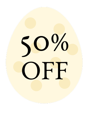 50% OFF BADGE