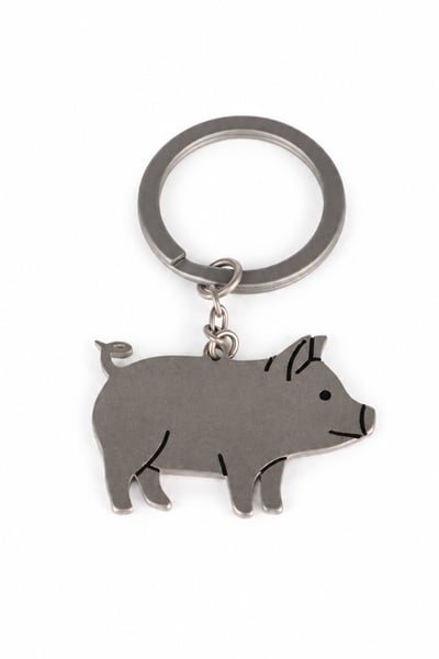 Animal Keyring - Pig
