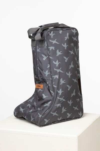 Wellington Boot Bags - Multi Duck Grey