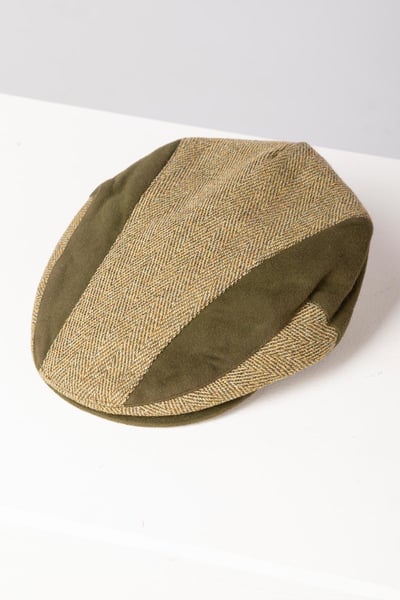 Men's Tweed Flat Cap - Gransmoor - Plain