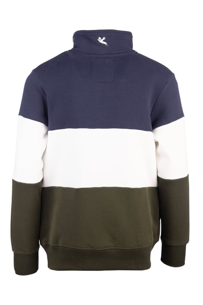 Boy's Sweatshirt - Byland II - 4X4 Navy/White/Olive