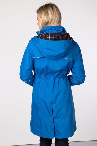 Ladies Emley 3/4 Length Riding Coat - Pacific