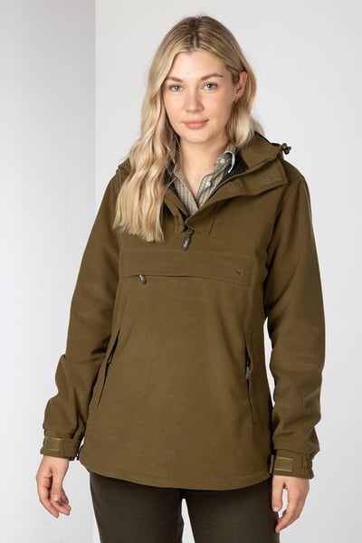 Ladies Shooting Smock - Danby - Light Khaki