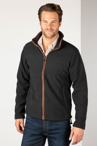 Herren-Fleecejacke - Harpham - Eisen