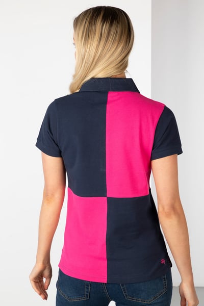 Polo Quart Dame - Ganton - Marine