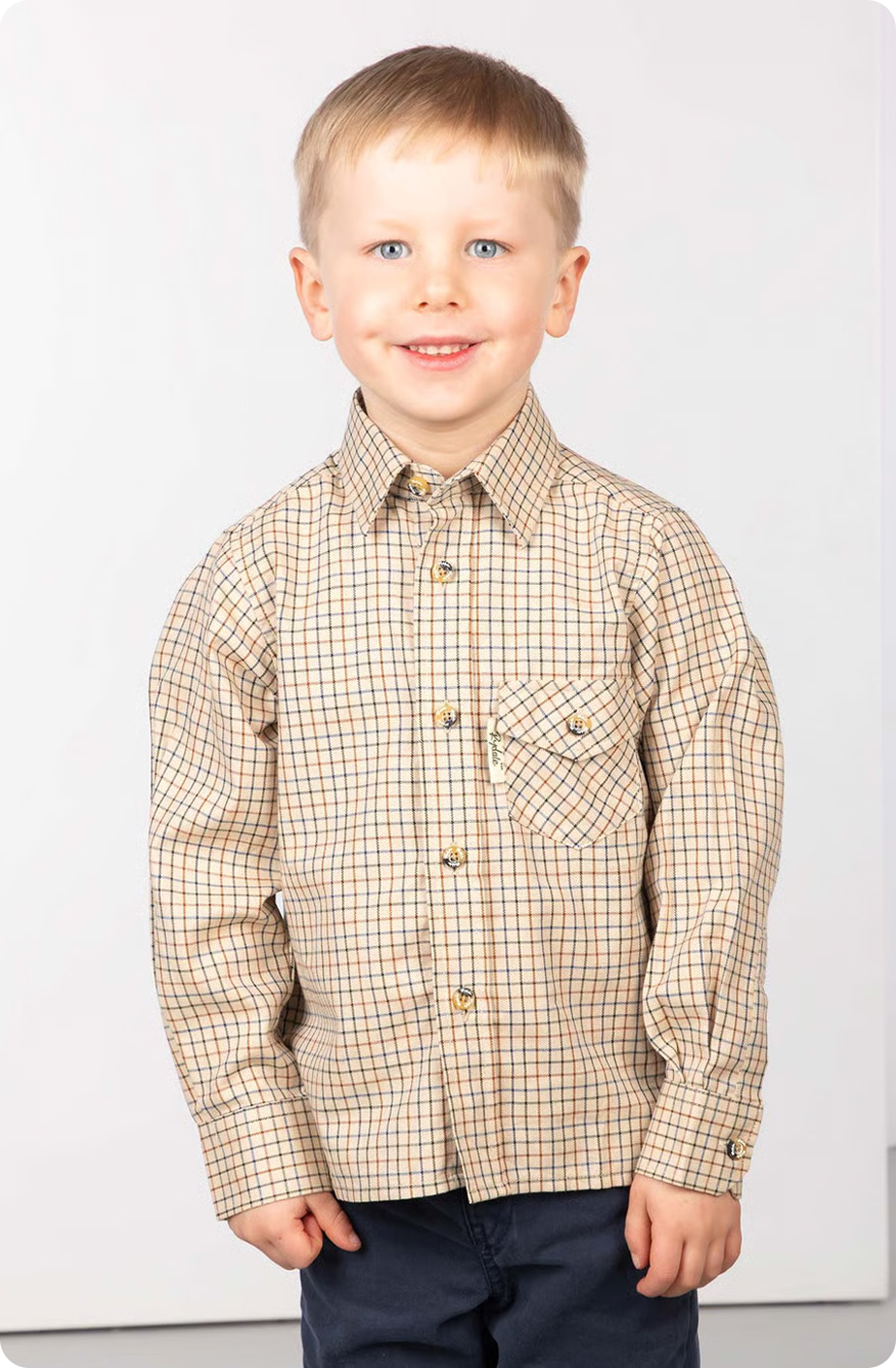 Boys Country Check Shirts