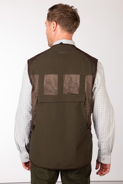 Men's Shooting Vest - Danby - Olive