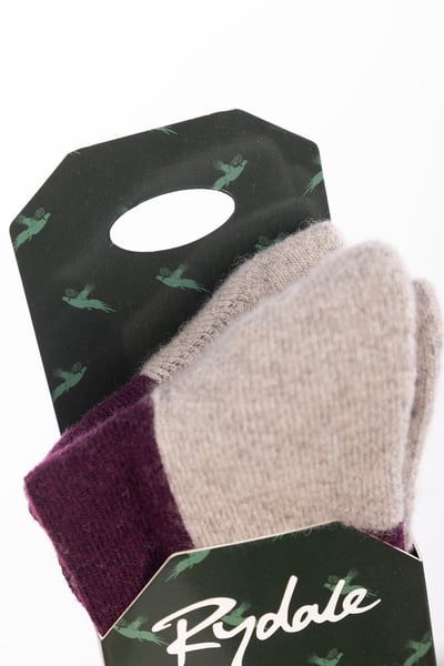 Ladies Hiking Socks - Atwick - 2 Pack - Burgundy