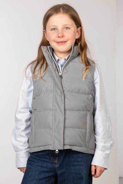 Kid's Reflective Gilet - Muston - Hi Vis Silver