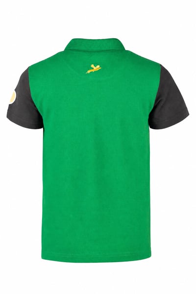Junior Polo Shirt - Ganton - Green/Black
