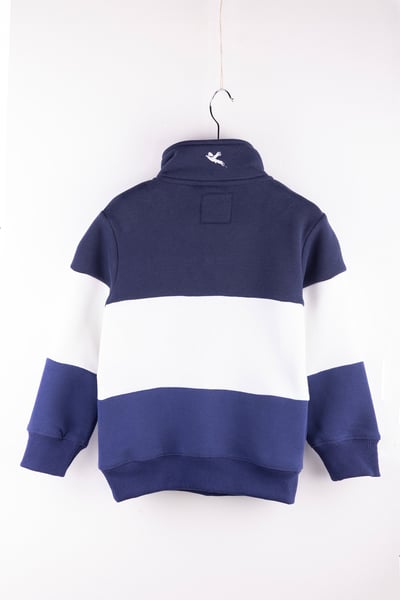 Boys Toddler Sweatshirt - Byland II - 4X4 Navy/White/Denim